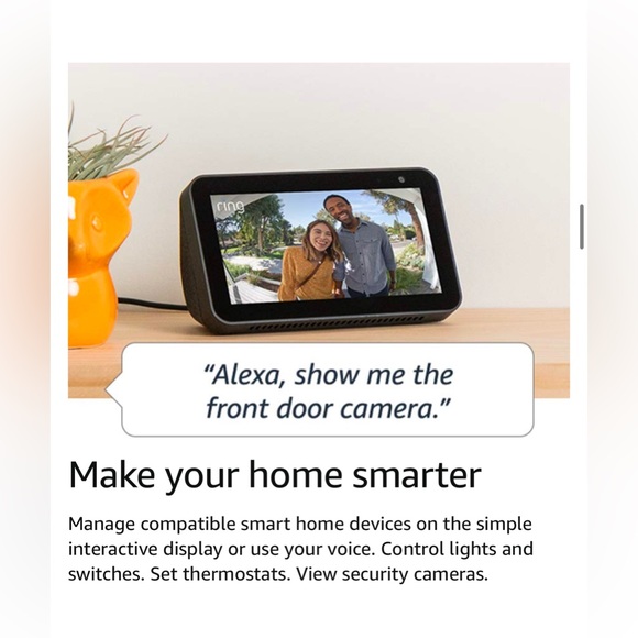 Echo Show 5 (1st Gen, 2019 release) -- Smart display with Alexa – stay connected - Picture 16 of 17